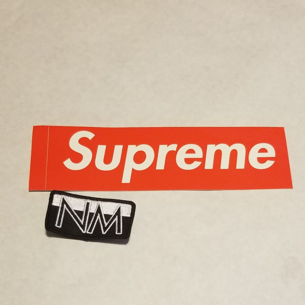 Supreme Box Logo Sticker - 100% Authentic - AW2018